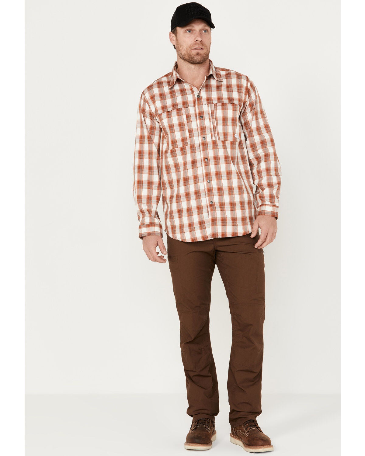 Dickies Men's Nylon Ripstop Work Pants, Brown, hi-res