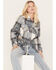 Image #1 - Idyllwind Women's Walker Cropped Fringe Jacket, Navy, hi-res