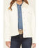 Image #3 - Shyanne Women's Sherpa Lined Denim Jacket, Off White, hi-res