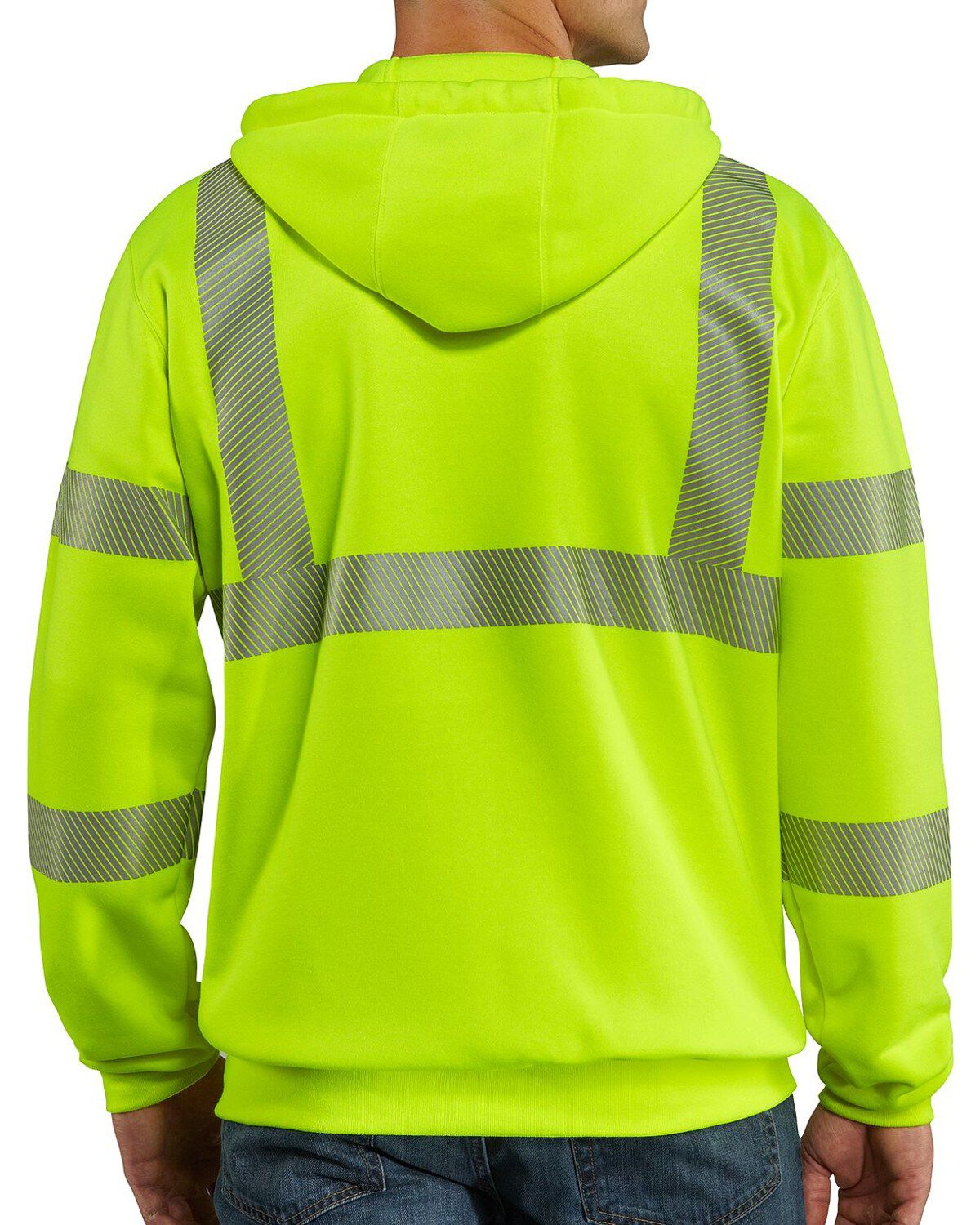 Image #2 - Carhartt High-Visibilty Zip-Front Class 3 Jacket, , hi-res