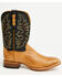 Image #2 - Cody James Men's Badlands Exotic Ostrich Western Boots - Broad Square Toe, Brandy Brown, hi-res