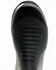 RANK 45 Men's 6.5" Rubber Ankle Boots - Round Toe, Black, hi-res