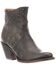 Image #1 - Lucchese Women's Harley Fashion Booties - Round Toe, Chocolate, hi-res