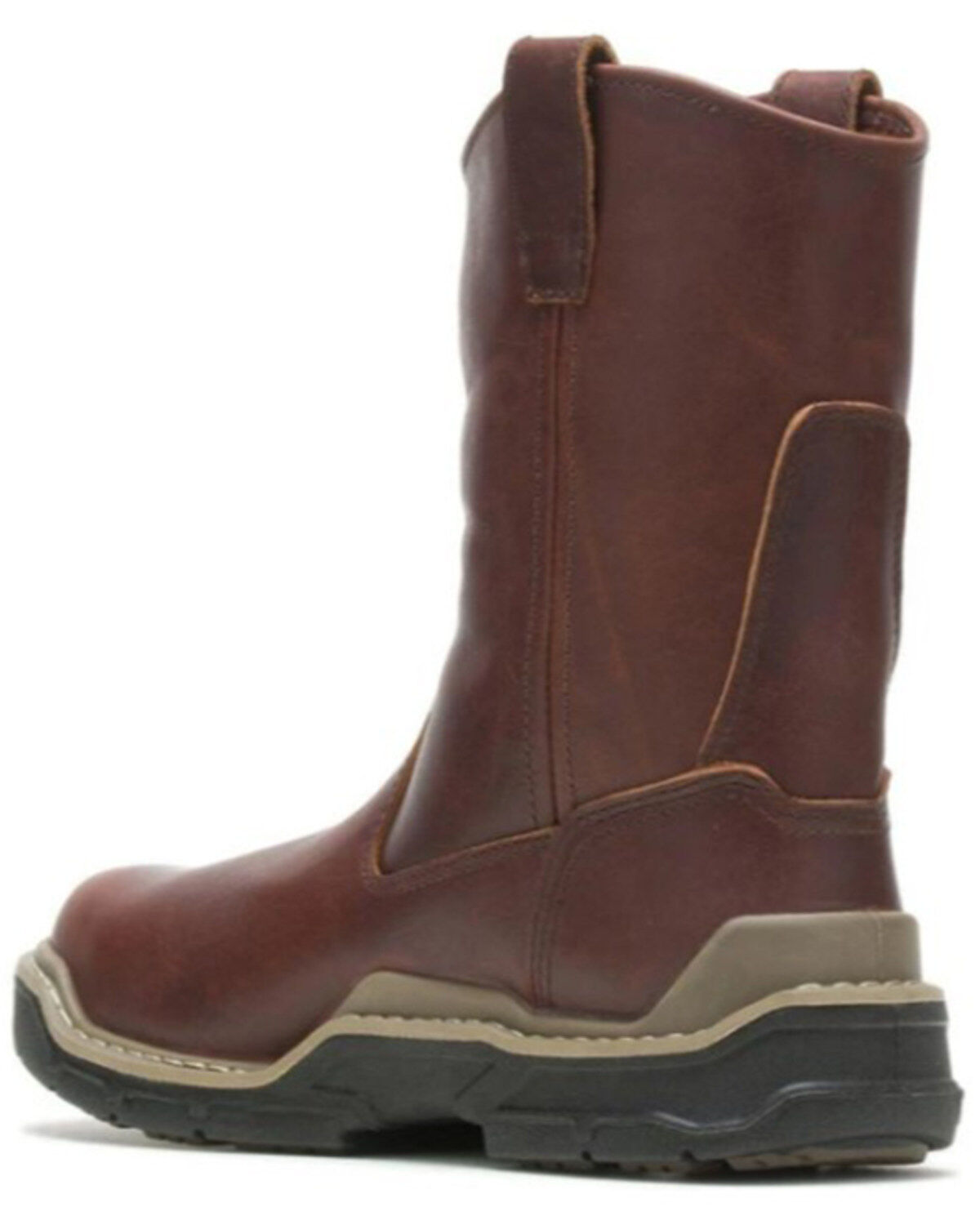 Image #3 - Wolverine Men's Raider Durashock Western Work Boots - Soft Toe, Brown, hi-res