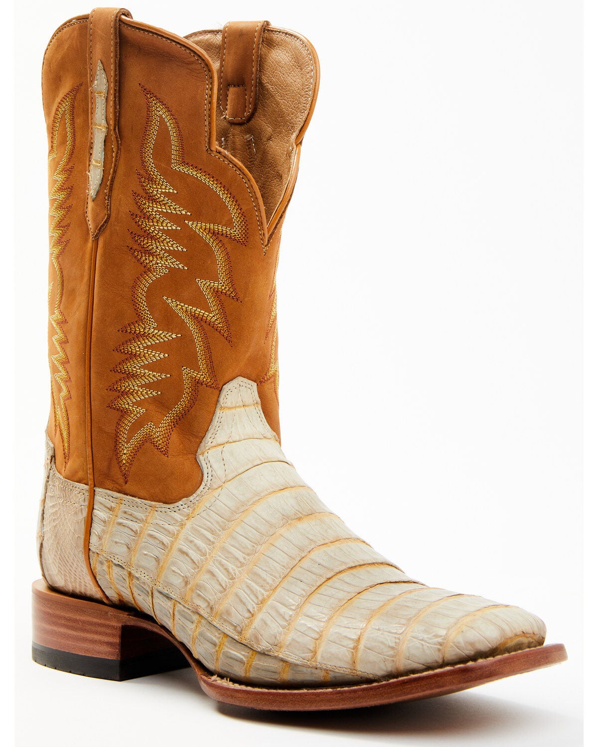 Cody James Men's Caiman Tail Tan Exotic 
