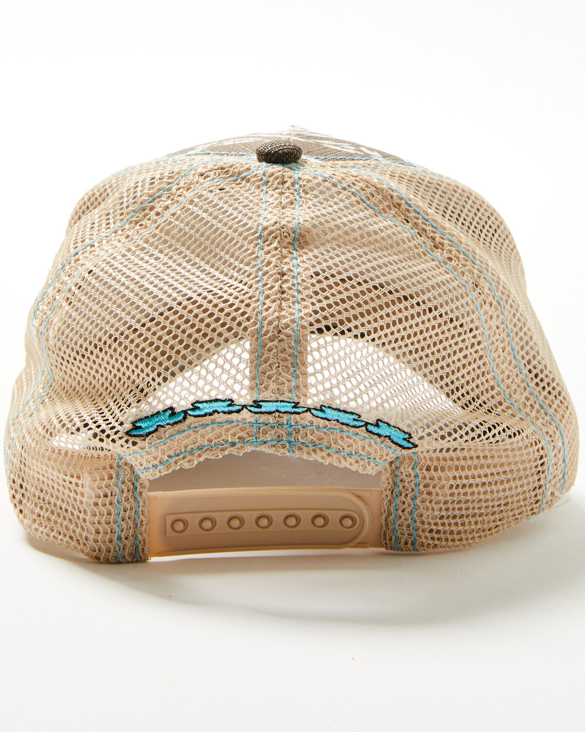 Image #3 - Shyanne Girls' Clarabelle Southwestern Print Ball Cap, Brown, hi-res