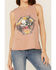 Panhandle Women's Desert Graphic Muscle Tank, Tan, hi-res
