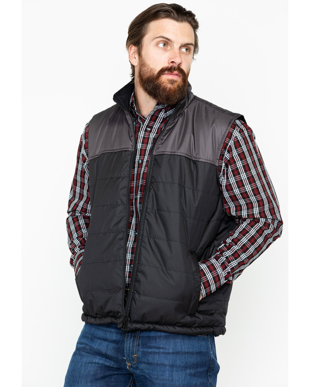 Image #1 - Outback Trading Co. Men's Jericho Vest, Black, hi-res