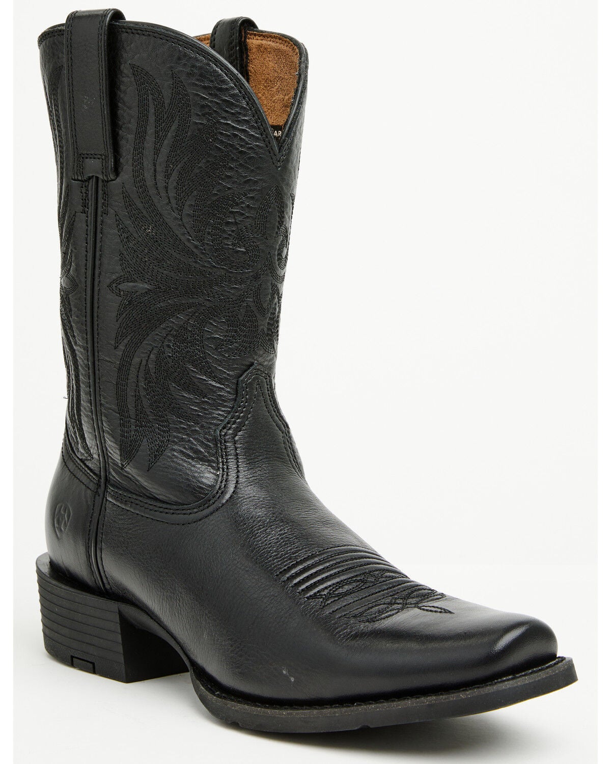 Ariat Men's Sport Performance Western Boots - Square Toe, Black, hi-res