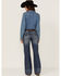 Image #3 - Stetson Women's Medium 214 Trouser Fit Jeans, , hi-res