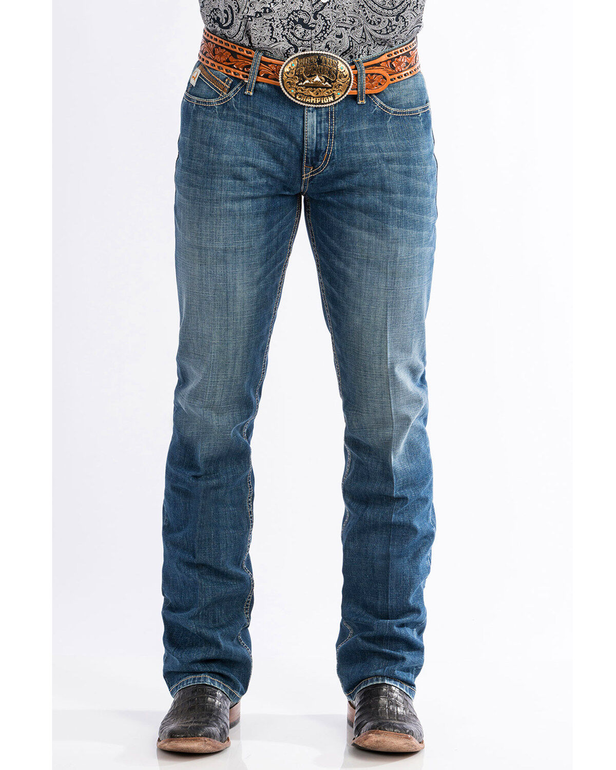cinch slim fit bootcut jeans