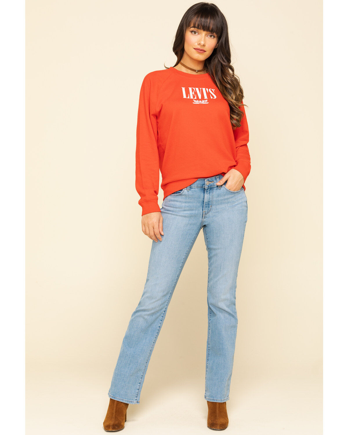 light blue bootcut jeans women's