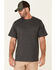 Image #1 - Hawx Men's Forge Short Sleeve Work Pocket T-Shirt, Charcoal, hi-res