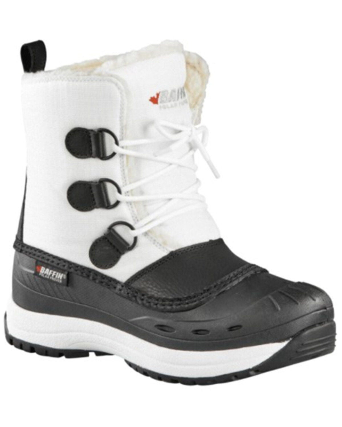 Baffin Women's Tessa Waterproof Winter Work Boots - Soft Toe, White, hi-res