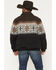 Image #4 - Panhandle Men's Pueblo Southwestern Border Print Bomber Jacket, Black, hi-res