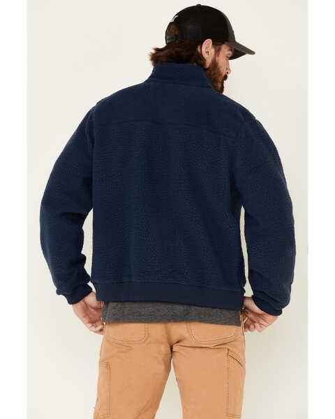 Image #4 - Carhartt Men's Fleece Zip-Front Work Jacket , , hi-res