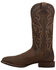 Image #3 - Dan Post Men's Remington Tall Western Boots - Square Toe, Brown, hi-res