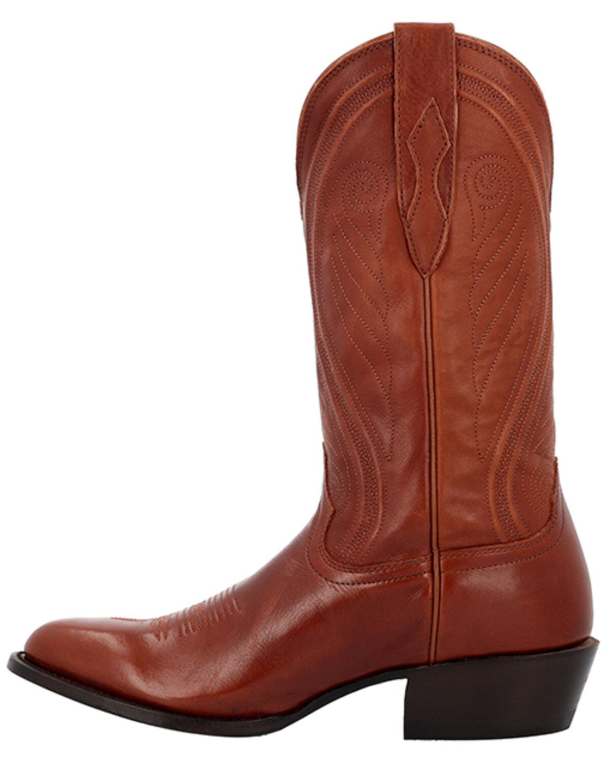 Image #3 - Durango Men's Santa Fe&trade; Sienna Western Boots - Round Toe, Rust Copper, hi-res