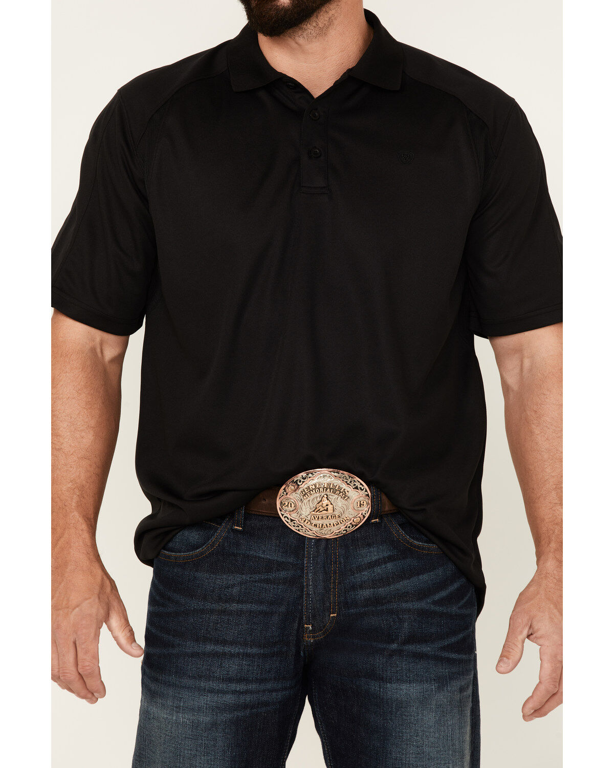 Image #3 - Ariat Men's AC Tek Polo Shirt, , hi-res
