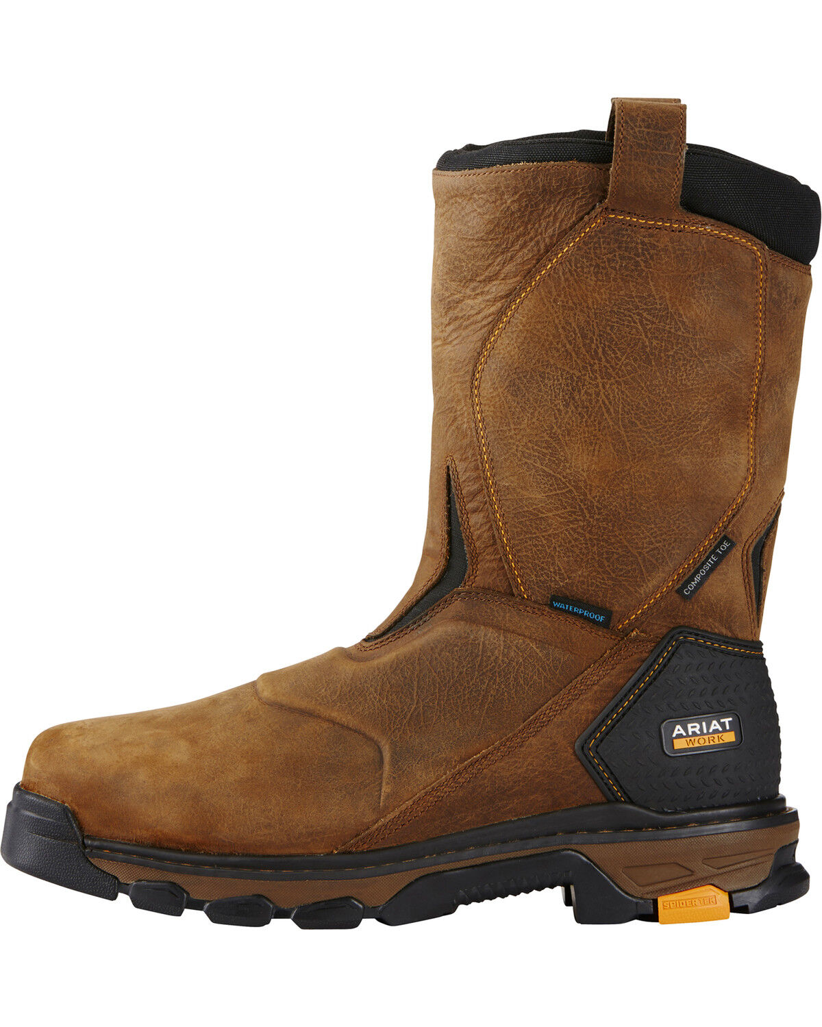ariat men's intrepid waterproof work boots
