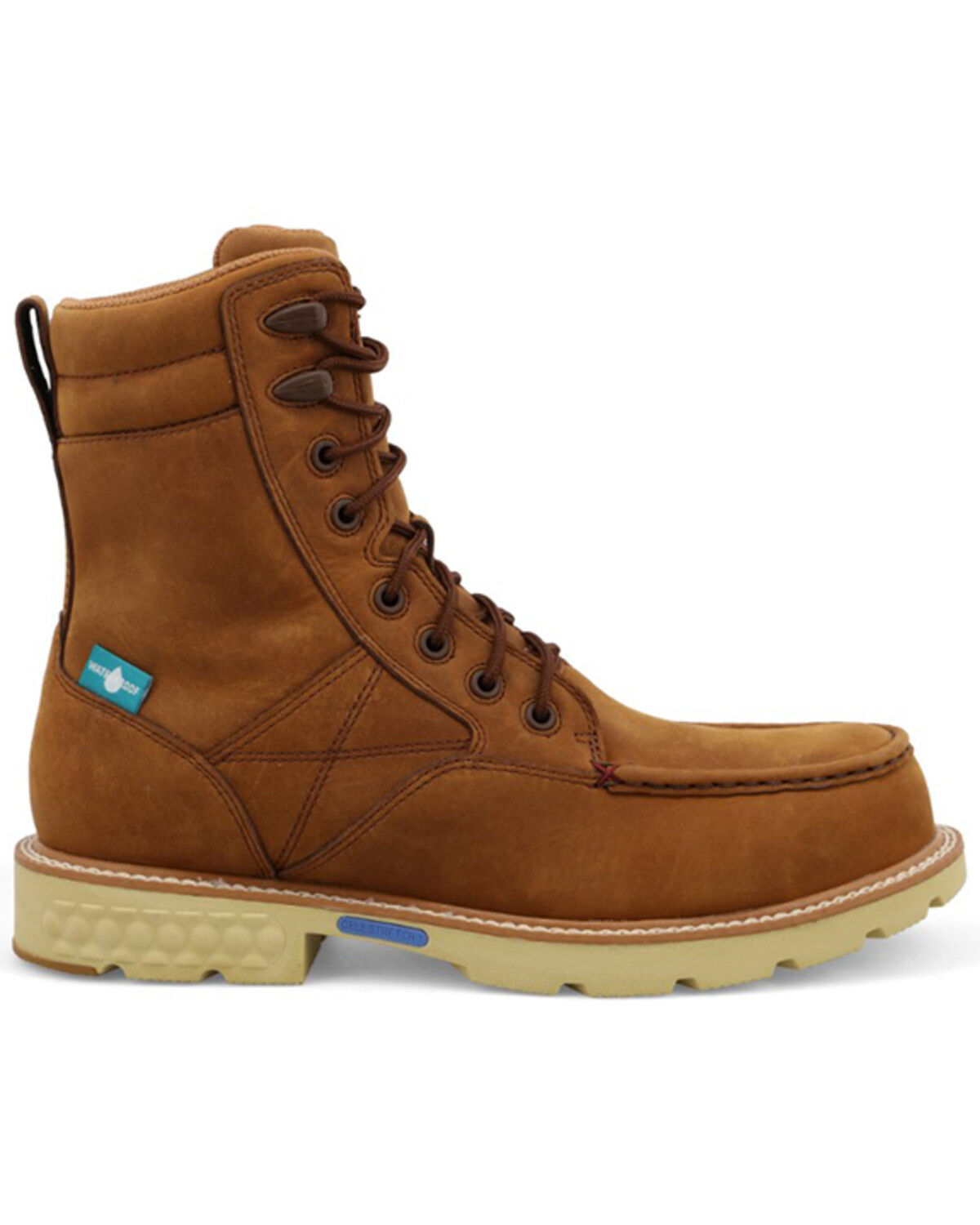 Product Name:  Twisted X Men's 8" Lace-Up Wedge Work Boots - Composite Toe