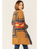 Pendleton Women's Harding Vibrant Pattern Open-Front Cardigan Sweater, Bronze, hi-res