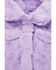 Image #2 - Urban Republic Infant Girls' Faux Fur Snap Jacket, Light Purple, hi-res