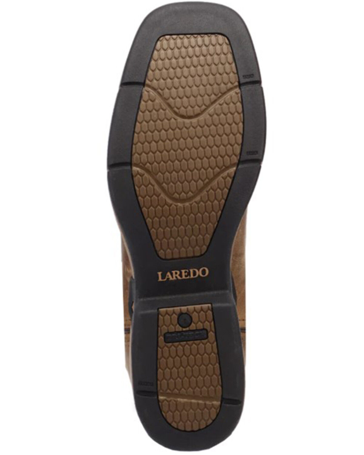 Image #7 - Laredo Men's Vapor Western Boots - Broad Square Toe, Tan, hi-res