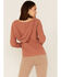 Image #3 - Heartloom Women's Devin Knit Hoodie, Rust Copper, hi-res