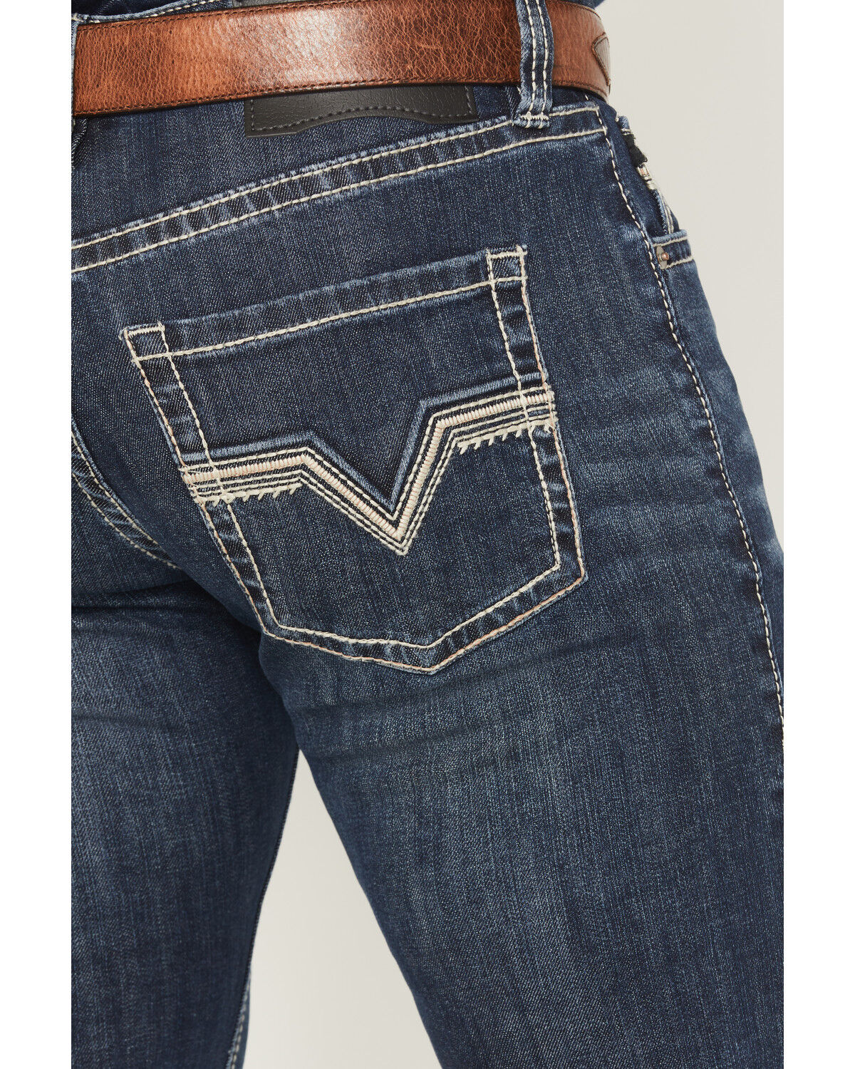 Rock & Roll Denim Men's Dark Wash Skinny Reflex Jeans