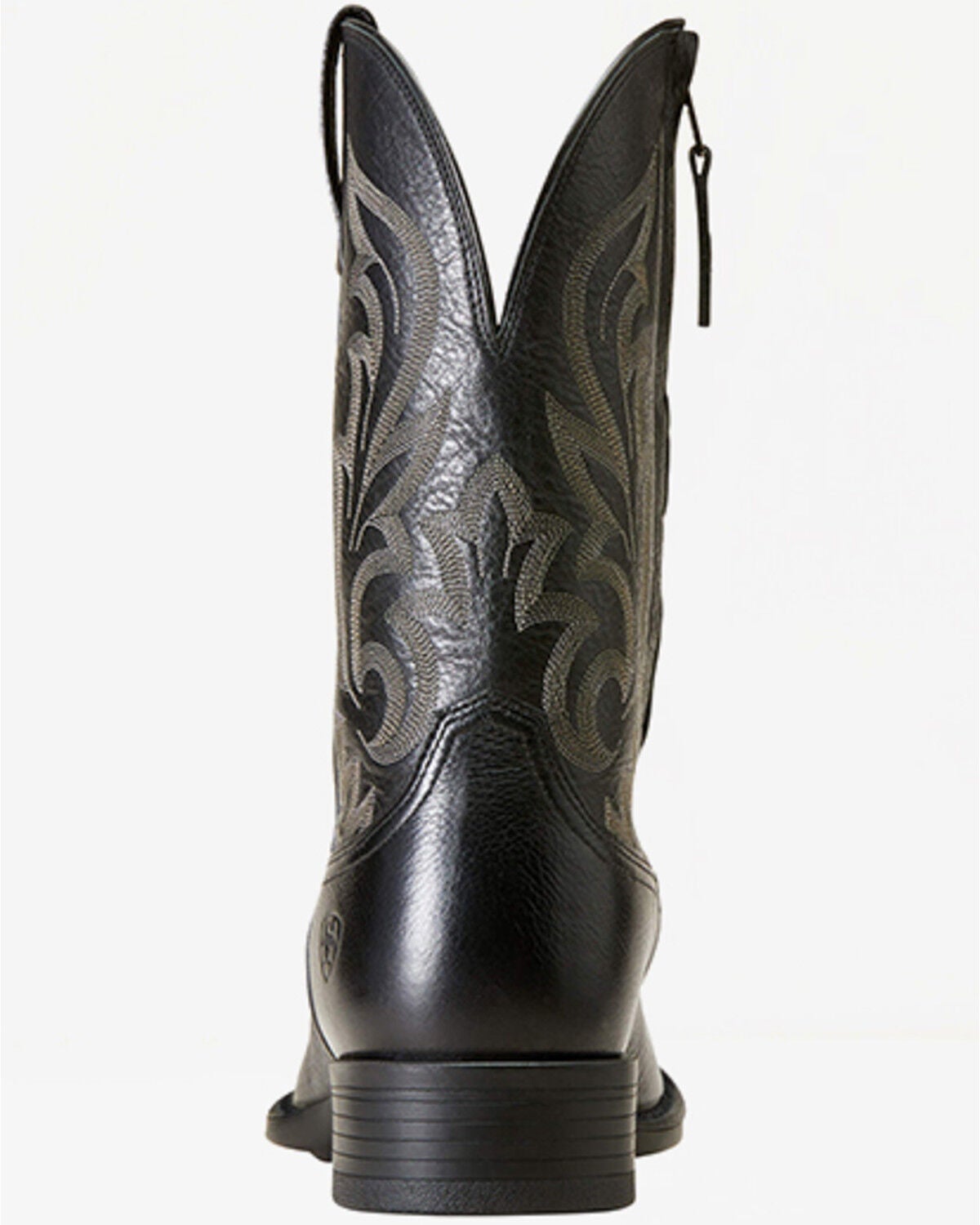 Image #4 - Ariat Men's Ultra Performance Western Boots - Broad Square Toe, Black, hi-res