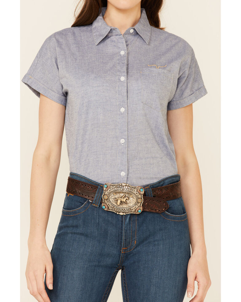 Kimes Ranch Women's Ranchester Short Sleeve ButtonDown Western Shirt