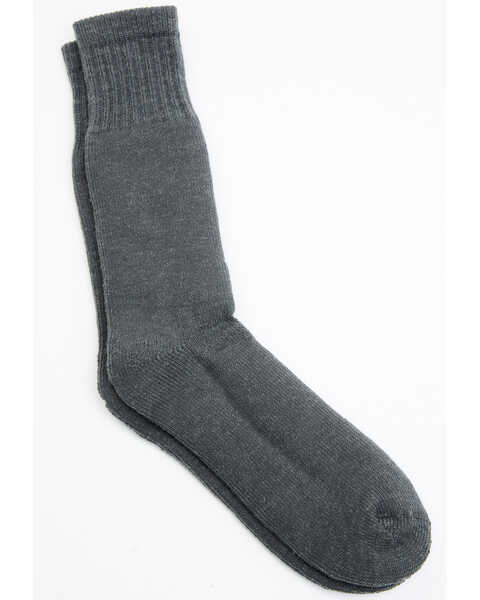 Cody James Men's Gray Wool Boot Sock , Light Grey, hi-res