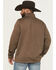 Image #4 - Cinch Men's 1/4 Zip Pullover - Big, Brown, hi-res
