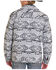 Image #3 - Rock & Roll Denim Men's Southwestern Print Berber Lined Shirt Jacket, Grey, hi-res