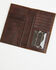 Image #3 - Cody James Men's Caiman Print Rodeo Wallet, Dark Brown, hi-res