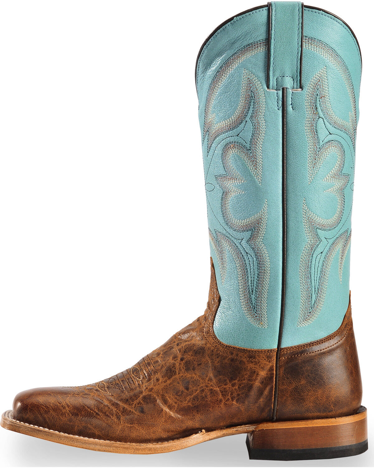 Image #3 - Tony Lama Men's Cabra Western Boots, Honey, hi-res