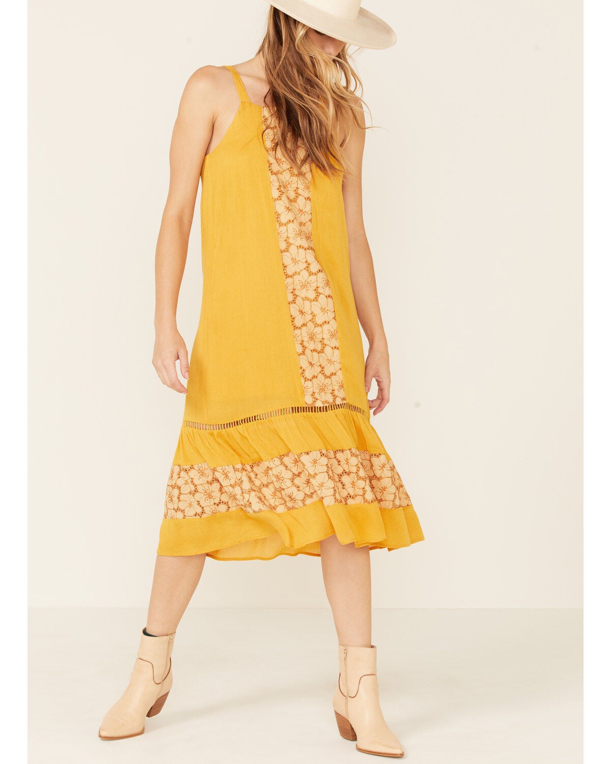 Miss Me Women's Crochet Midi Dress | Boot Barn