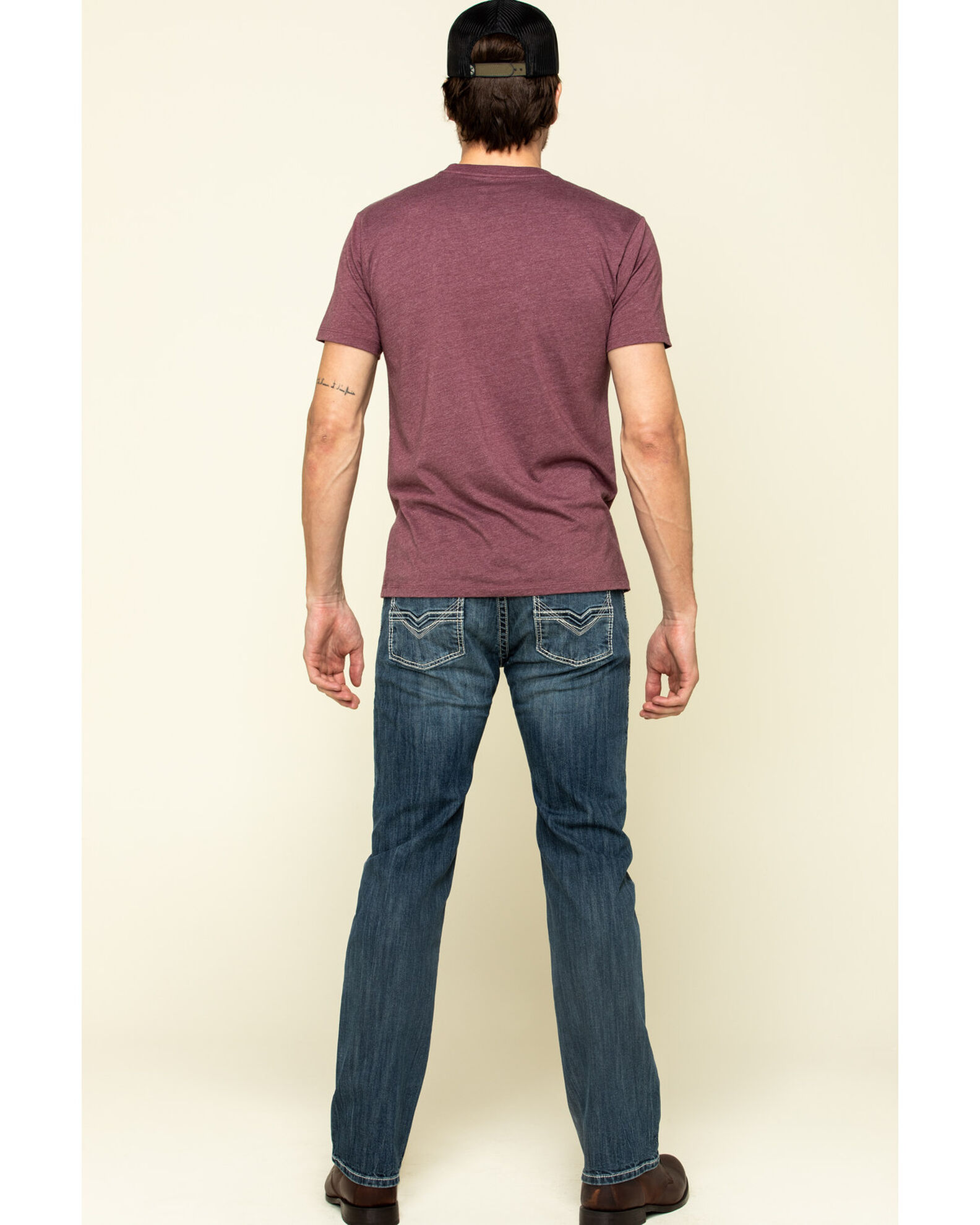 Rock & Roll Denim Men's Revolver Stretch Slim Straight Jeans