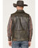 Cripple Creek Men's CHS Zip Front Vest, Chestnut, hi-res