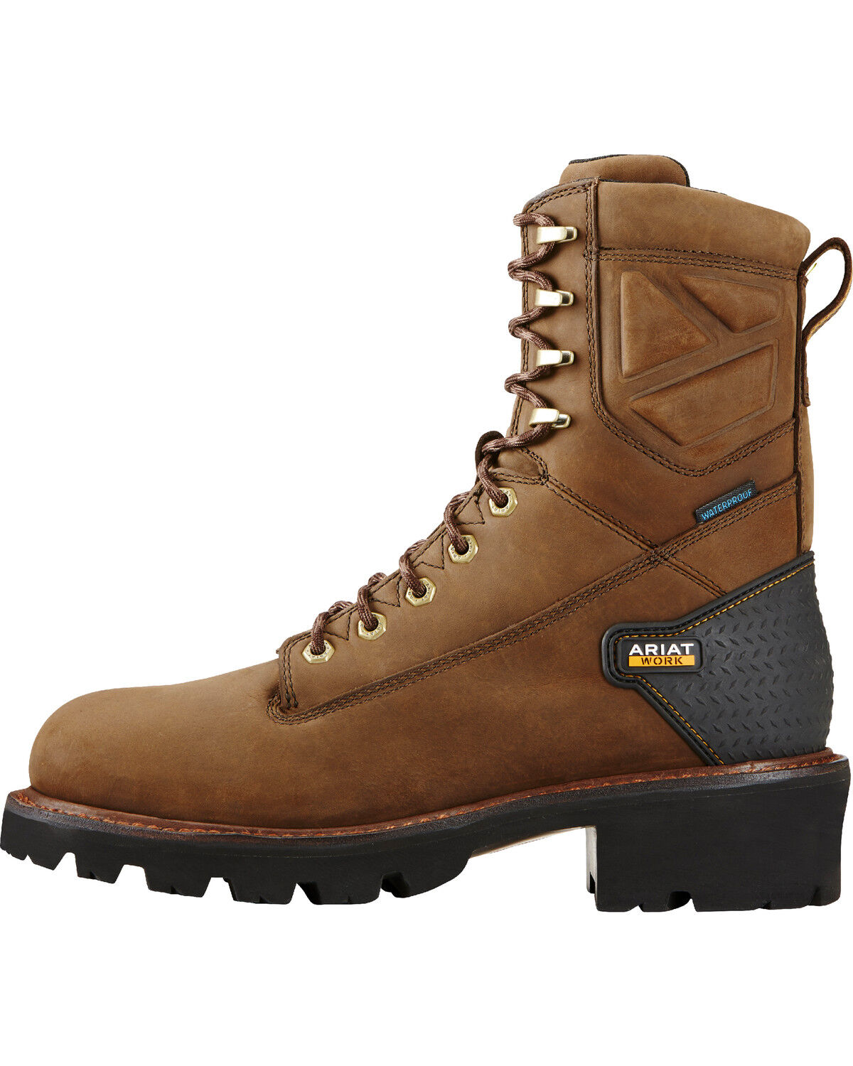 Ariat Men's Brown Powerline H2O Work 