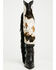 Image #4 - Azalea Wang Women's Gwayne Faux Fur Buckle Fringe Tall Fashion Boots - Snip Toe, Black, hi-res