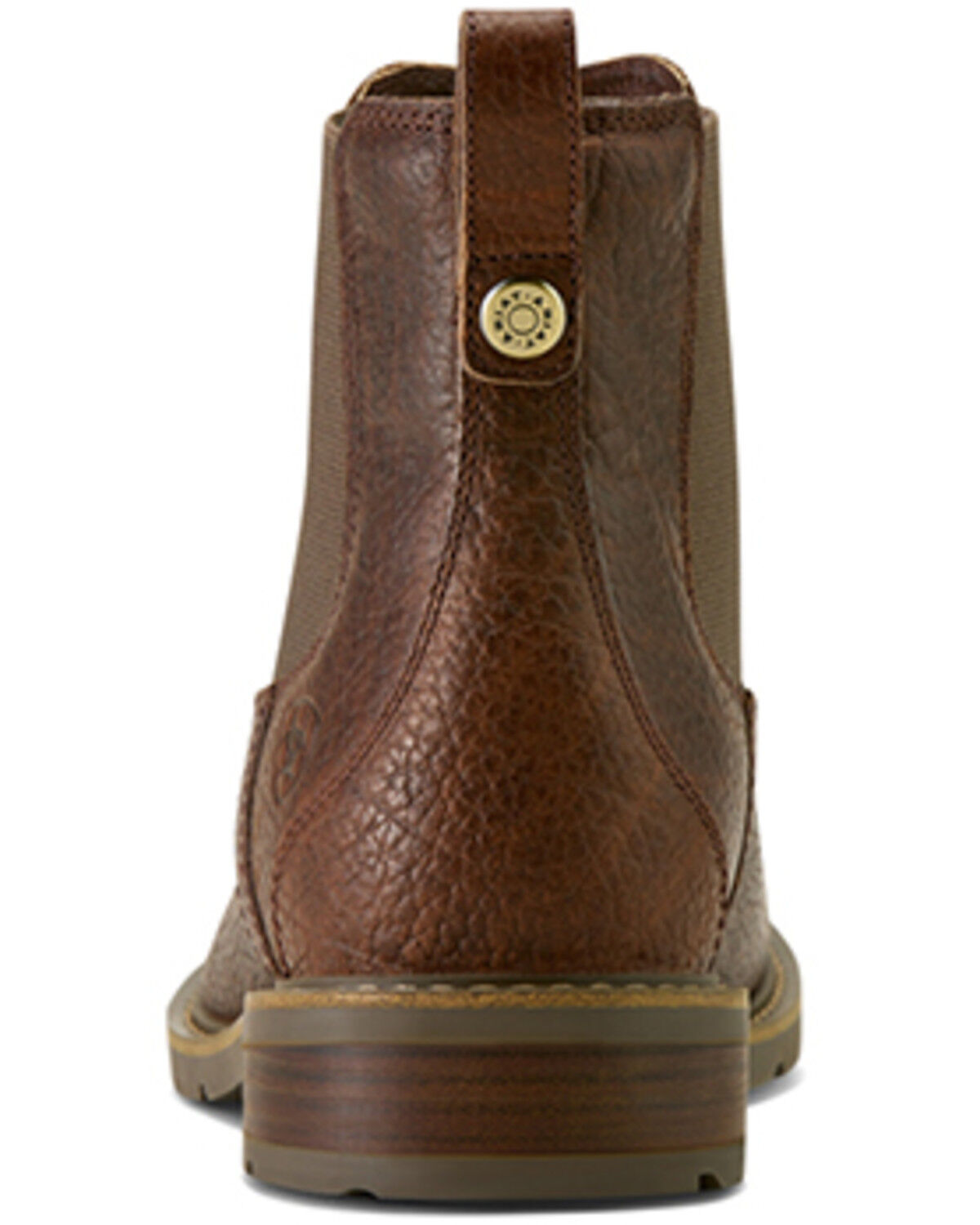 Image #3 - Ariat Men's Wexford Chelsea Boots - Round Toe, Cognac, hi-res