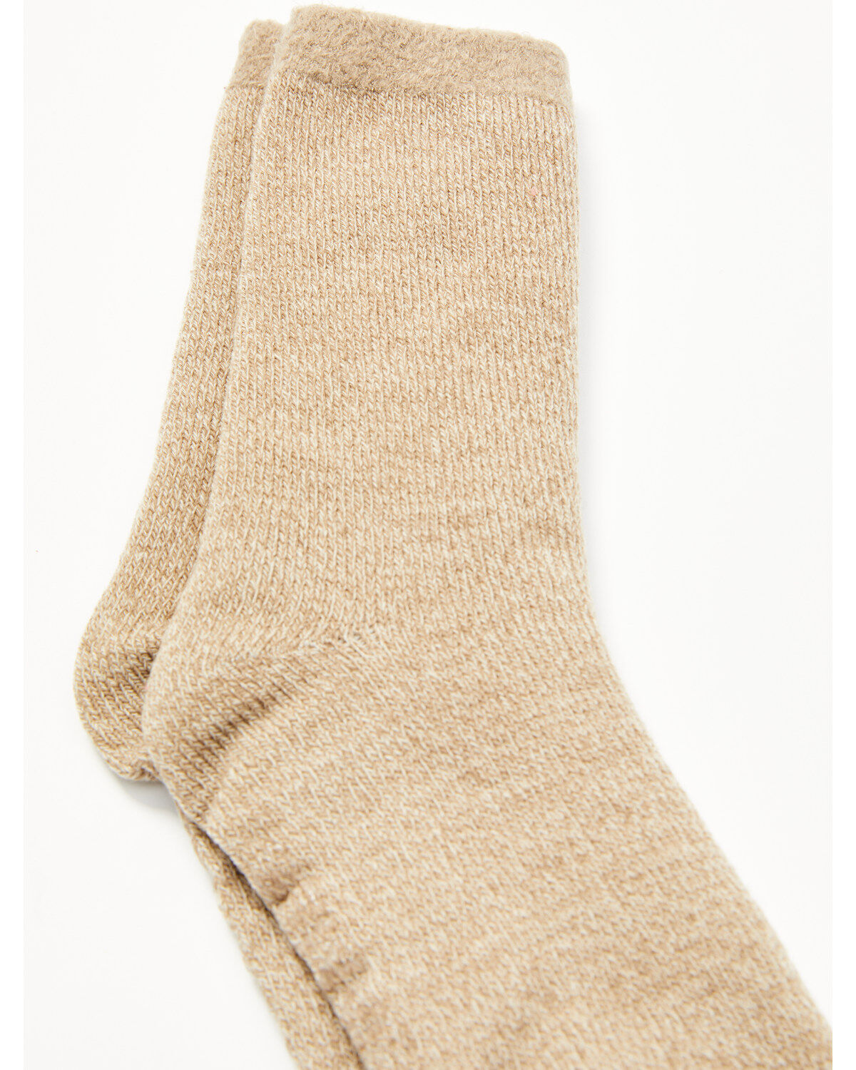Image #2 - Cody James Men's Cozy Crew Socks, Oatmeal, hi-res