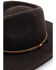 Image #2 - Cody James Men's Felt Western Fashion Hat, Brown, hi-res