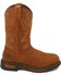 Rocky Men's Branson Roper Waterproof Western Boots, Distressed, hi-res