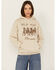 Image #1 - Youth In Revolt Women's Hold Horses Graphic Hoodie, Taupe, hi-res