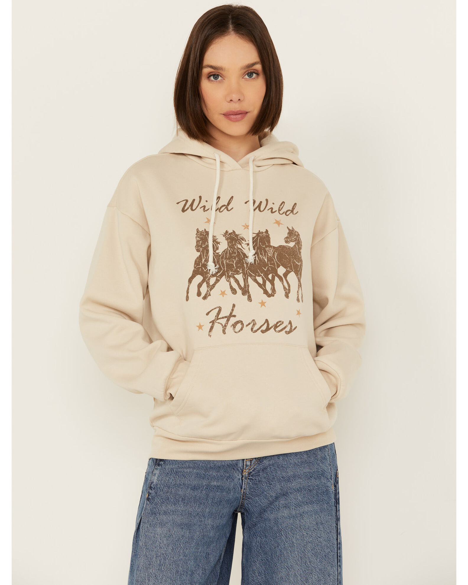 Youth Revolt Women's Hold Horses Graphic Hoodie