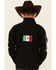 Image #3 - Ariat Boys New Team Mexico Softshell Jacket , Black, hi-res