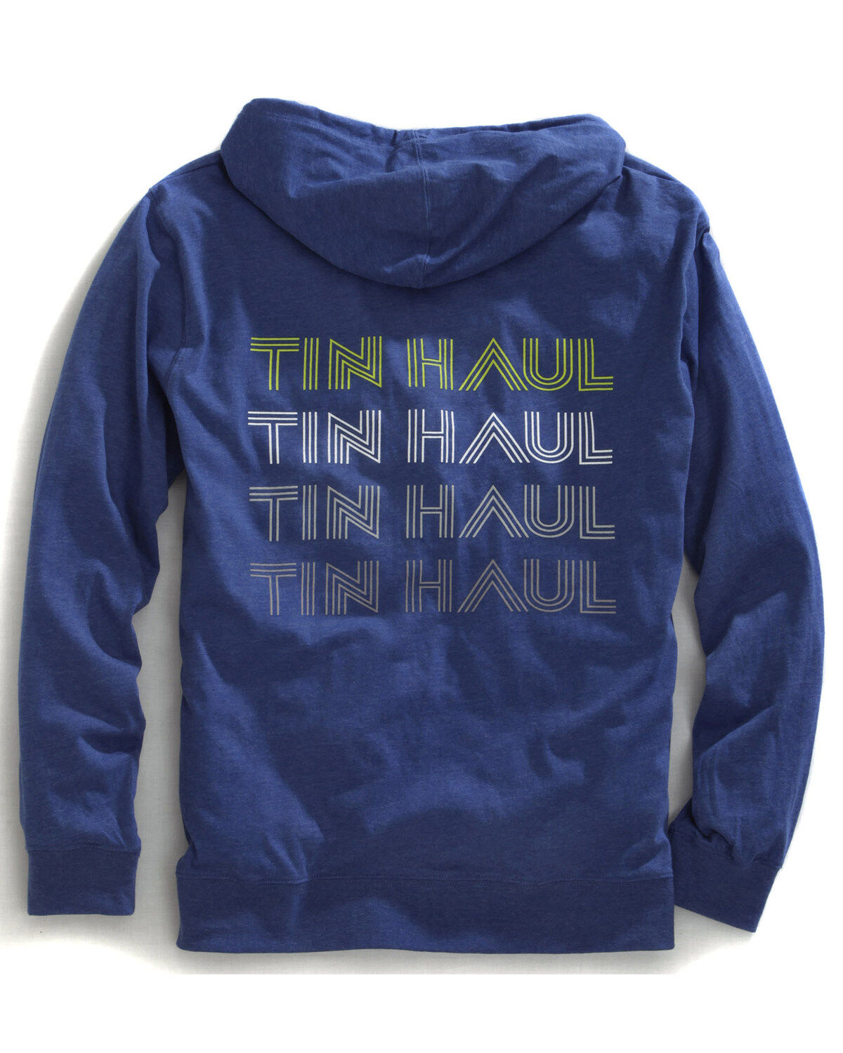Image #2 - Tin Haul Men's Retro Screen Print Zip-Up Hooded Jacket, , hi-res